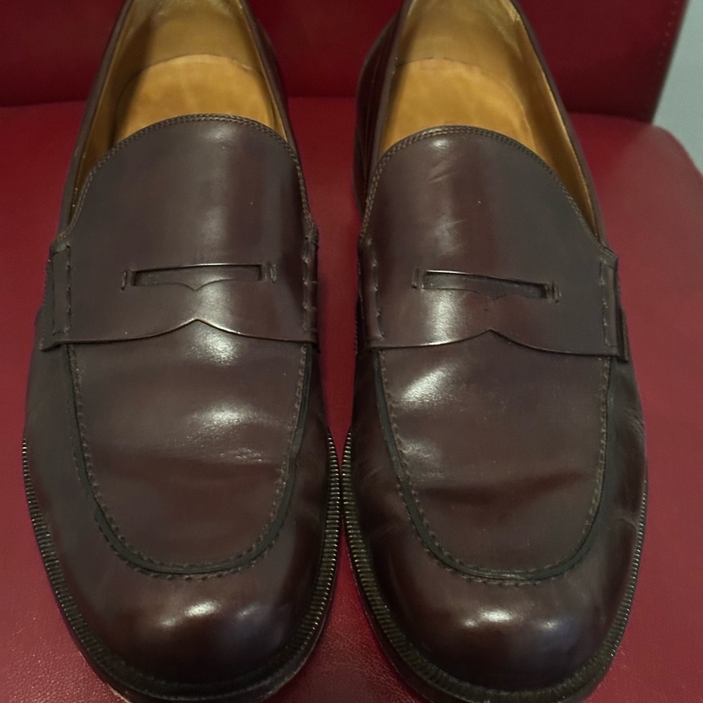 Brow Gucci Loafers size 14